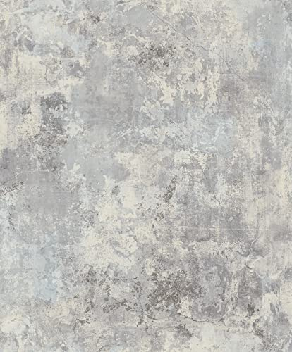Vliestapete Shabby Beton Optik hell grau blau verwittert Industrial look 170803 Nomad