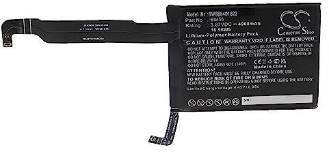 vhbw Akku kompatibel mit Xiaomi/Redmi K40 Game, M2104K10C Handy Smartphone Telefon (4900mAh, 3,87V, Li-Polymer)