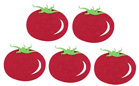 Housoutil 5 Stk Abnehmbare Wandaufkleber Pflanzliche Abziehbilder Obst Und Aufkleber Entfernbare Wandaufkleber Pflanzliche Tapete Küche Wanddekoration Cartoon-tapete Kind Pack Perlmutt