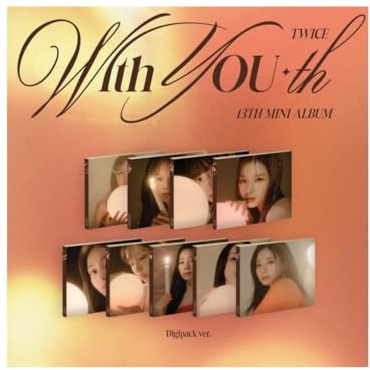 TWICE - With YOU-th [Digipack Ver.] 13th Mini Album+Pre-Order Benefit (MINA ver.)