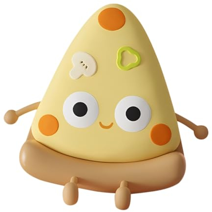 Uonlytech Pizza-nachtlicht Schreibtischleuchten Schreibtischlampe Nachtlicht Am Bett Kleine Lampe Süßes Nachtlicht Ästhetische Lampen Dekorative Lampe Nacht Lichter Niedlich Stk Dekorationen