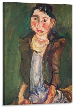 YOOSONG Poster mit dem Namen Expressionistische Maler Chaïm Soutine Year Named 8824, Wandkunst, Gemälde, Leinwanddrucke, Dekor-Poster, Kunstwerke, 50 x 75 cm