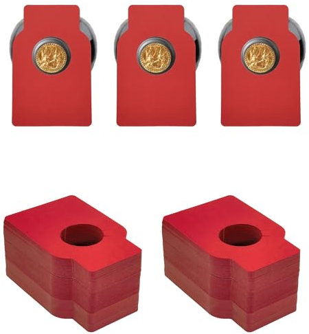 SEABABOO Etiquetas para Botella De Vino Etiquetas De Cuello De Botella De Vino Etiquetas De Papel Kraft para Botellas De Vino para Bodega Hogar Vino Champagne Cerveza Marcar (Rojo)