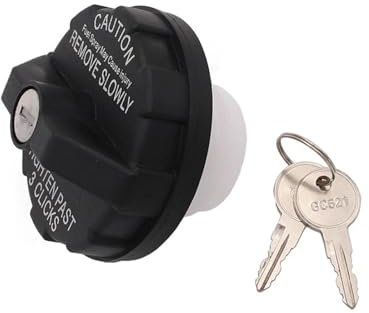 LQMZF [Replacement] Abschließbarer Tankdeckel for Jeep, Wrangler, TJ 1997–2000, Cherokee, XJ 84–99, Dodge, Minivan, GS 97–99 GS, europäisches Modell. 82400041