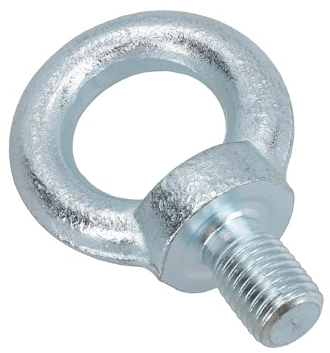 16mm Lifting Eyes Eyebolt Ring Zinc Plated 28mm Length 0.70 Ton Capacity 1pc
