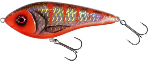 Westin Swim Glidebait 12 cm Suspending 3D Rocky Red