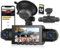 Inefala Dash CAM Coche con 4 Camaras 360° 1080P Delantera Trasera Izquierda Derecha Tarjeta SD de 64GB, Camara Coche Grabadora con Grabación en Bucle Sensor-G Visión Nocturna Asistencia de Respaldo
