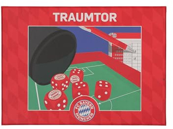 FC Bayern München I Spiel Traumtor I Würfelspiel Fußball I Mehrfarbig