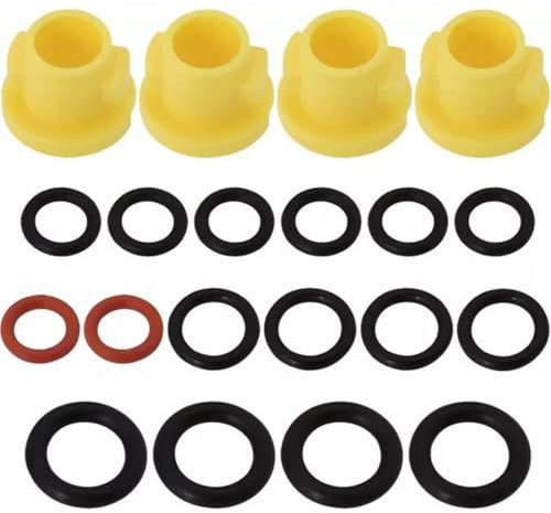 FiTspi O Ring Nozzle Set for Karcher Pressure Washer K2 K3 K4 K5 K6 K7 Hose Nozzle Spare Seals Kit 2.640-729.0 Rubber for Efficient Operation