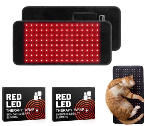 Semveo Rotlicht-Therapiematte für Haustiere Infrarot Rotlicht 660nm & 840nm, Sichere Wärmetherapie für Hunde und Katzen mit einfacher Anwendung zu Hause, Haustierwärmetherapieprodukt