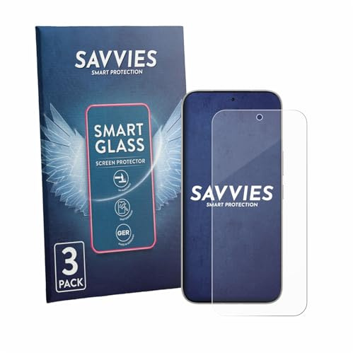 Savvies 3 Stück Panzer Schutz Glas für Infinix Note 60 9H Schutzfolie, Glas-Folie, HD Klar, Blasenfrei, Anti-Fingerabdruck, Stoßfest, Displayschutz