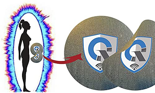 2Pack Dispositivo EMF protezione anti-radiazioni, protegge dallo stress geopatico in qualsiasi luogo.Neutralizza le onde elettromagnetiche prodotte dai dispositivi|PREMIATO a livello internazionale