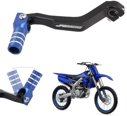 AnXin Motorcycle Gear Shifter Shift Lever Folding Tip CNC for YZ125 YZ250 05-23 YZ65 18-24 YZ85 02-24 YZ125X 17-23 YZ250X 16-23 YZ125G YZ250G 16 TTR 230 25-09 Hawk 250 Dirt Pit Bike Blue