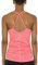 icyzone Damen Sport Yoga Tank Top - Fitness Gym Ärmelloses Shirt Trainings Top (M, Hot Pink)