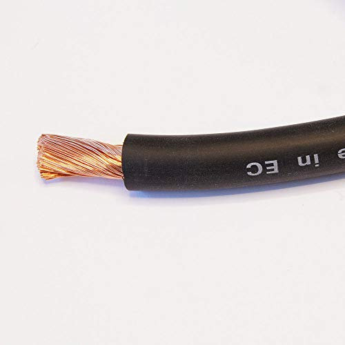 MKGT® - Cavo flessibile in PVC per batteria, avviatore, saldatura, 110/170/345 Amp, 16 mm, 25 mm, 35 mm, colore: rosso e nero