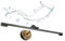 ACMHNC LED Spiegelleuchte Retro Messing Spiegellampe Vintage Antik Badlampe Bad wasserdichte Wandleuchte Schminklicht Für Spiegel Schminktisch Badzimmer,Neutralweiß 4000K,Schwarz,L75CM/15W
