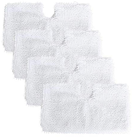 4 Pack S3501 Mops Pads Replacement for Shark Steam Mop S2901 S3455 S3501 S3502 S3601 S3701 S3901