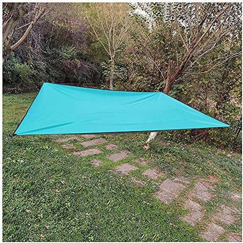 210 * 300cm,Sky Blue,Sun Shade Sail Rectangle/Square Waterproof Awning UV Block Sunscreen Canopy for Outdoor Patio Garden Lawn Pergola Decking