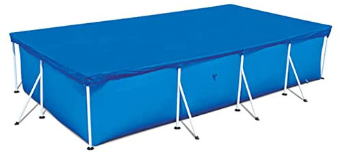 Bâche de piscine rectangulaire, couverture de piscine épaisse, résistante à la poussière et à la pluie pour piscine hors sol