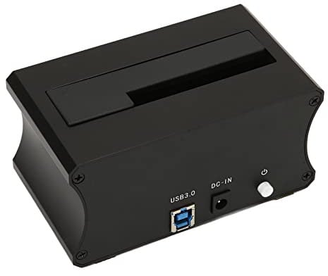 Septpenta HDD Dockingstation, 5 Gbps, Kein Externes Netzteil, Ultradünnes und Leichtes SSD Dock für 2,5 Zoll 3,5 Zoll HDD SSD, Benutzerfreundliches Design, Stabile Leistung für Windows 110-240 V(EU)