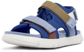 Camper Garçon Unisex Kinder Oruga K800532 Sandales à 2 Bretelles, Multicolore 008 TWS, 31 EU