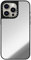 CASETiFY Mirror iPhone 15 Pro Max Hülle [Reflektierend/1,5 m Fallschutz/Kompatibel mit Magsafe] - Silber auf Schwarz