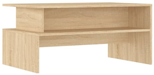 vidaXL Couchtisch Sonoma-Eiche 90x55x42,5 cm Holzwerkstoff