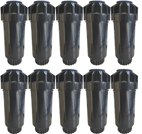 [Pack 10] Difusor Rain S020-2 con Boquilla difusor de riego 10A | Aspersor de riego pequeños Jardines | Aspersores emergente de riego con Alcance 3m
