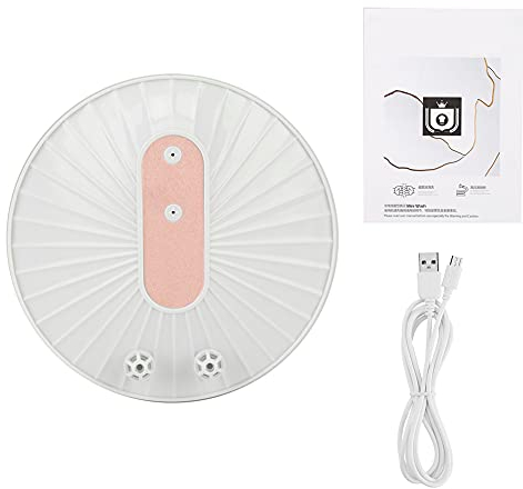 BORDSTRACT Ultrasonic Dishwasher, Mini Multifunctional Portable Rechargeable Fruit Cleaner, Kitchen High Pressure Dishwasher for Home(pink)