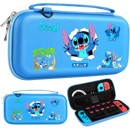 Koecya Borsa carina per Nintendo Switch/Switch OLED, Bluestit, Custodia