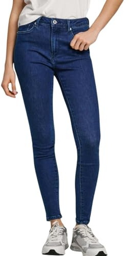 Pepe Jeans Damen SUPER Skinny FIT Regular Waist Jeans Jeans