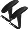 DIYEAH 2sets Braccioli per Sedia Ufficio e Gaming Cuscini Ergonomici Regolabili Pu di Facili da Installare Comfort Ottimale per Ufficio e Casa