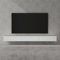 doporro TV Lowboard hängend Fernsehschrank Wohnzimmer | TV-Schrank hängend Fernsehtisch Fernsehschrank Hängeschrank 300cm