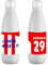 Mookase Botella Personalizada del Atletico Madrid con Nombre -Botella del Atletico Madrid - Botella de Acero Inoxidable 700 ml- Botellas Equipo de Futbol-Regalo Original - Botella para niño y niña