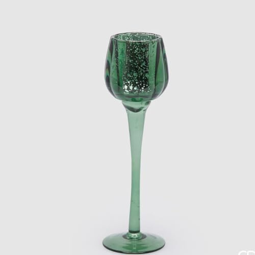 EDG PORTACANDELA Calice H.27 D.8 Colore : Dark Green