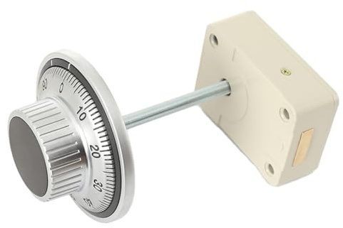 Cozyel 3-Rad-Kombinationsschloss für Tresore, Mechanisches Zahlenschloss-Set mit Zifferblatt und Ring passend für LG LaGard S&G, Schloss Schrank Mechanische Verriegelung Rotary Tongue Locks