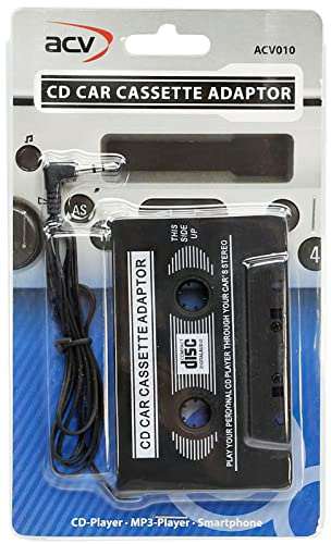 AUX In Adapter Adapterkassette zum Anschluss von Audiogeräten wie Smartphone CD-Player MP3-Player etc. mit 3.5 mm Kopfhörerausgang