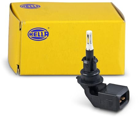 HELLA 6PT 009 109-351 Sensor, intake air temperature - 2-pin connector | Compatible with: BMW 1, 1, 1 Convertible, 1 Coupe, 3, 3, 3 Convertible, 3 Coupe, 3 Coupe, 3 Touring, 3 Touring, 5, 5