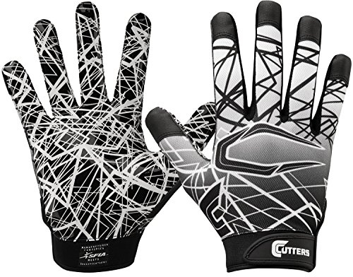 Cutters - Gant de football américain Cutters S150 Noir pour receveur taille - M