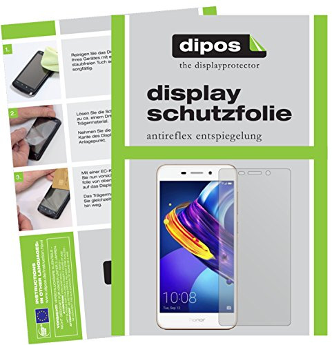dipos 2x Matte Screen Protector for Huawei Honor 6C Pro | Ultra-Thin, Anti-Glare, Anti-Reflective, Perfect Fit, Anti-Scratch, Bubble-Free, Fingerprint Compatible, Easy Installation