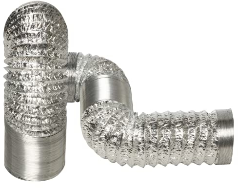 STERR Tuyau flexible de ventilation 100 mm x 10 m - Tuyau d'évacuation - Tuyau pour chauffage et refroidissement - Ventilation et conditionnement d'air - ALD100_10