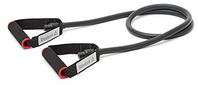 Reebok Unisex-Adult Widerstandsrohr Widerstandsband, Grau, Schwer