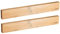 TokioKitchenWare Magnet für Messer: 2er-Set originelle Messer-Magnetleisten aus echtem Bambus-Holz (Magnetstreife für, Magnet für Küchenmesser)
