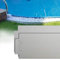 LZQ Rasenkante 5m 10m 15m 20m 30m 40m 50m x18cm verzinkt Beeteinfassung Beetumrandung Mähkante Metall Palisade Länge: 50 m - Höhe: 18 cm