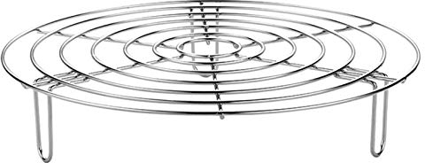 Tadpolez Support de Cuisson à la Vapeur en Acier Inoxydable,Support de Cuisson à Vapeur Rond,Grille de Cuisson en Acier Inoxydable pour Cuisson à la Vapeur,Grilles De Refroidissement pour la Cuisson
