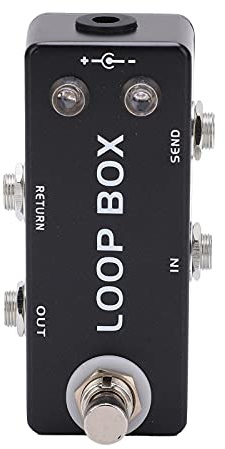 Effect Loop Pedal, Pedals Switcher Langlebige Routing-Auswahl für Musikinstrumente zum Anpassen