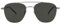 SAINT LAURENT Unisex SL 531-002 55 Metal Sunglasses, Silver-Silver-Grey