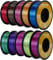 kingroon 3D Printer Filament PLA 3D-Druckerfilament,… (Polyethylen -Terephthalatglykol, Multi -Color Pla)