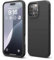 elago Cover Compatibile con iPhone 16 Pro Max, in Silicone Liquido Premium, Protettiva Completa, Antiurto, Sottile, Fodera in Microfibra Antigraffio (Nero)