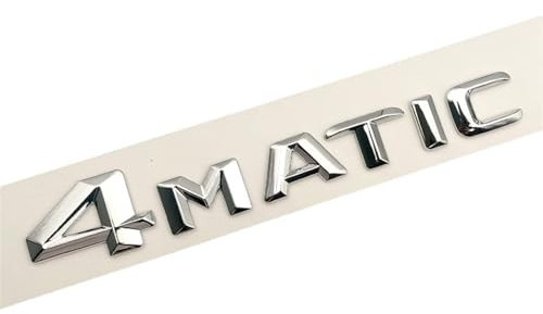 SANNITOU Auto Emblem Aufkleber für Mercedes Benz AMG A45 A160 A180 A200 A260 W176,Autoaufkleber Kühlergrill Front Motorhaube Kofferraum 3D Logo Heckklappen Buchstaben Selbstklebende Ersatz Dekoration